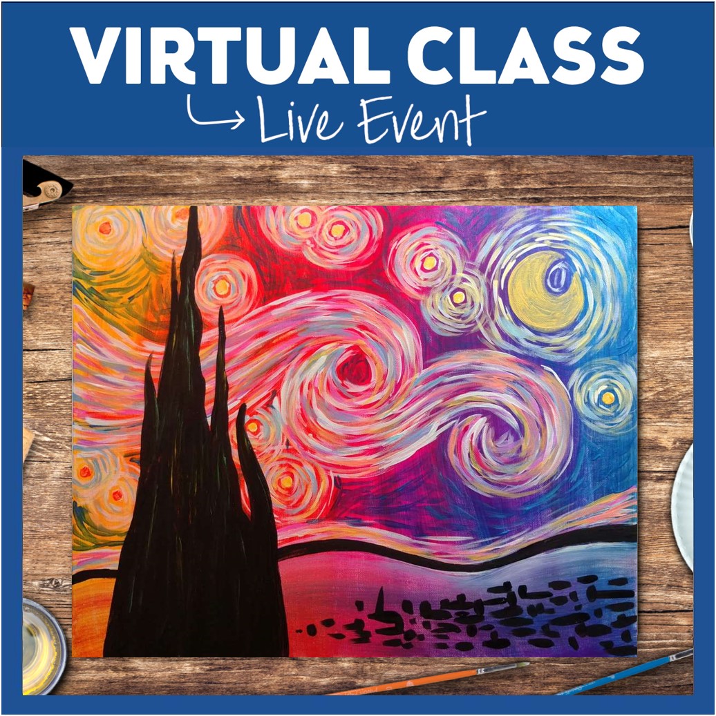 Live or Replay - Psychedelic Starry Night